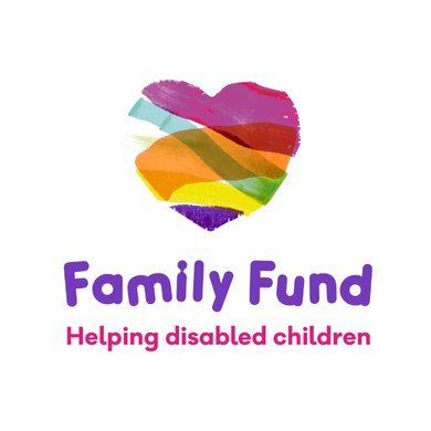 Family Fund logo multicoloured heart